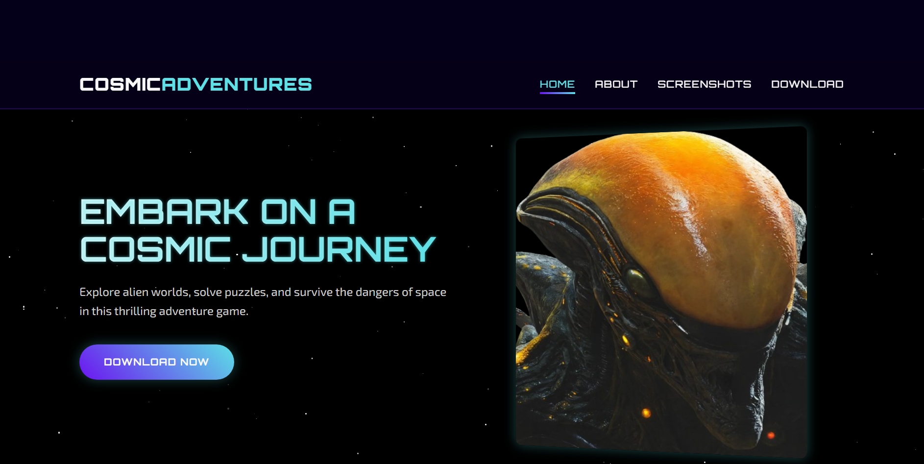 Cosmic Adventures Game